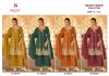 D 3572 A To D By Deepsy Viscose Tissue Silk Readymade Pakistani Suits